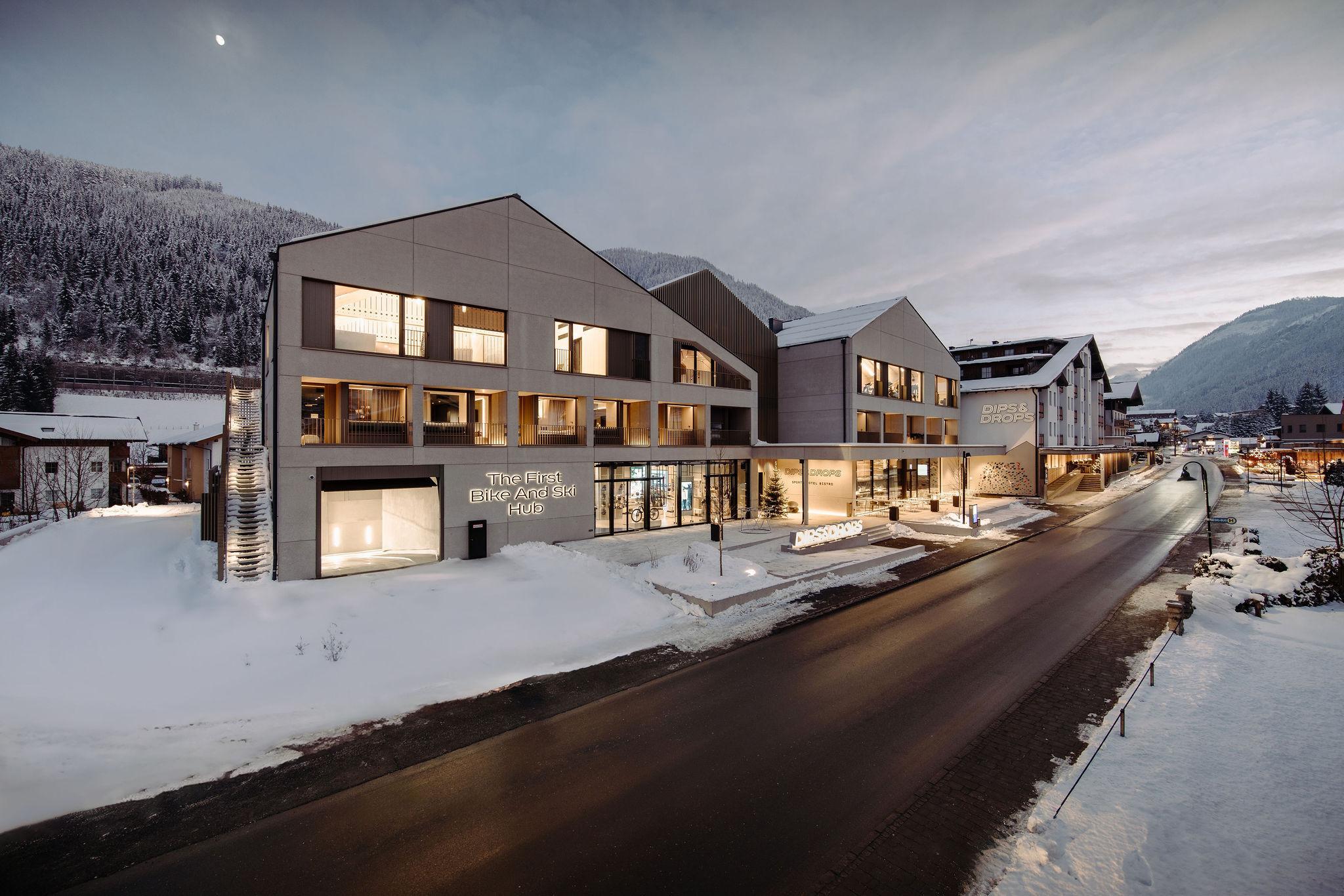 Dips&Drops - The First Bike And Ski Hub Flachau Exteriör bild